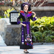 Asian Traditional Costume Vietnam Cambodia Thailand Myanmar Laos Indonesia Costume Adult Female Perf