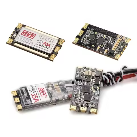 dys 35A AM32 70A Brushless ESC RC Drone ESC 3-6S BLheli_32bit for Dshot150/300/600/1200 FPV Racing Q
