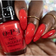OPI Hello Kitty, Hello Pretty HK04 15ml Red shimmer nail polish