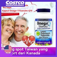 Webber Naturals Omega-3 & Coq10 with Plant Sterols 200 Softgels-Costco