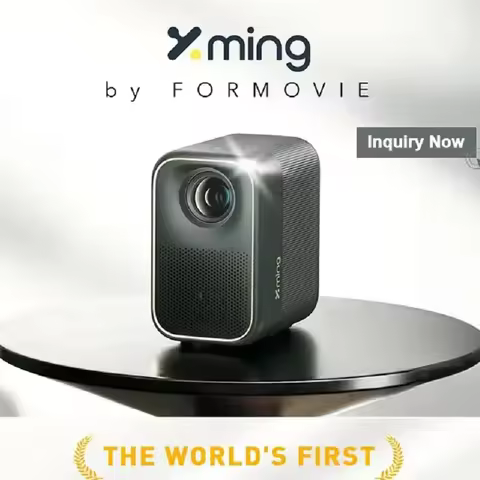Formovie Xming Page One 300Ansi Lumens Mini Projector Google TV Projectors 1080P Home Theater Dolby 