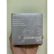 (Box) Nintendo Gameboy Advance SP - Silver