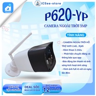 Yoosee outdoor Camera P620-YP 3MP 2-way conversation - alarm via app - support RJ45