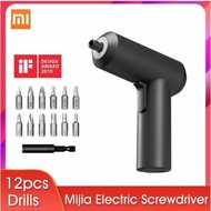 Xiaomi Mijia Electric Screwdriver 3.6V 2000mAh with 12 Pieces S2 Bits Singapore Seller