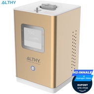 ALTHY Hydrogen Inhalation Machine 99.99% High Purity Low Noise  Hydrogen Water Generator H2 Inhalati