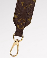 LV Monogram straps  粉紅皮 肩帶