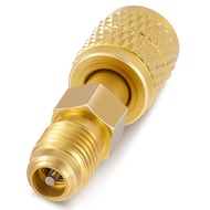 R32 R454B Refrigerant Brass Adapter Adapter1/4" Female to 1/4" Male TZKE