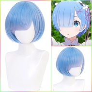 Re:Zero-  Rem (Blue) - Cosplay Wig