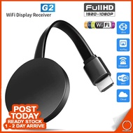 𝗖𝗛𝗥𝗠𝗘𝗖𝗔𝗦𝗧 G2F TV Streaming Wireless Miracast Google Dongle Display Adapter TV Stick 1080P HD Media V