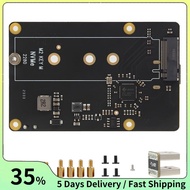X872 Expansion Board for  4 USB to M.2 NVMe SSD NAS Expansion Board Support Boot From SSD