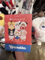 Mofusand x Sanrio 角色收藏毛絨糖膠公仔
