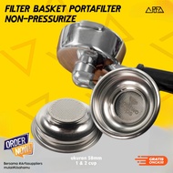 58mm Non-Pressurize Portafilter Basket Filter