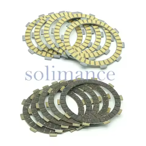 For Yamaha YZ125 YZ 125 1979-1980 TY175 TY 175 1977-1980 Motorcycle Clutch Friction Plate Set Disc K