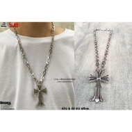 AllAcc สร้อยคอ จี้กางเขนรุ่นChrome Heart