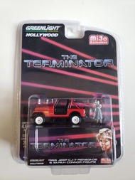 Greenlight Hollywood - The Terminator 1983 Jeep CJ-7 Renegade & Sarah Connor Figure