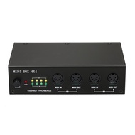 yimeni-th UM4X4 USB MIDI Interface 4 IN /4 Out 64 Channels 4i/4o + Merge 2i4o Box 4X4