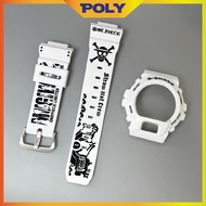 Strap Tali One Piece White Tali Jam G Shock Bnb Dw6900 Bnb Tali Jam G Shock Replacement Strap Custom