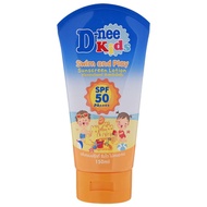 รับประกันสุดถูก ดีนี่ ครีมกันแดดเด็ก สวิมแอนด์เพลย์ SPF50 Dnee Kids Sunscreen Lotion โลชั่นกันแดด