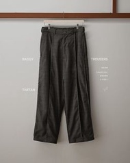 訂購 3色全尺寸 MELSIGN 經典格紋長褲！MELSIGN - Baggy Tartan Trousers V2  - L-Gray  GOOPI Goopi GOOPiMADE  選貨 RETE