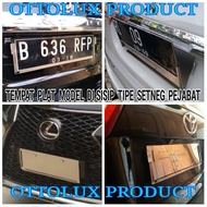 Exclusive license plate holder. Office Model. DpR.Ri. Devil. Lux.