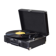 Vintage Vinyl Record Player BT Phonograph USB Recording 33/45/78RPM Support INGO01