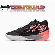 Sepatu Basket Puma LaMelo Ball MB 0.2 Black Flare Original BNIB - Sneakers Pria