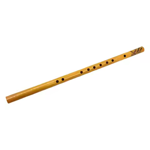 9 Holes Bamboo Flute Chinese Flute Vertical Flaut Professional Woodwind Instruments for Kids Flute I