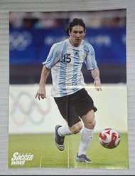 2008 美斯Lionel Messi 北京奧運會足球金牌 海報