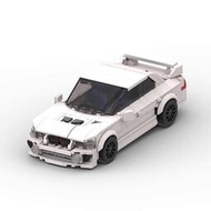 【フィギュアストア】moc積木兼容  163741 lancer evo 8格車拼裝玩具 賽車模型