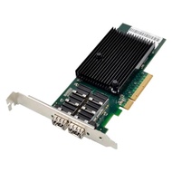 PCI-E X8 Gigabit Server Optical Network Card PCIe 10GbE SFP+ Optical 10/100/1000Mbps Network Card Ch