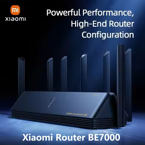 Xiaomi Mi Router BE7000 Tri-Band WiFi Repeater VPN 1GB Mesh USB 3.0 IPTV 4 X 2.5G Ethernet Ports Mod