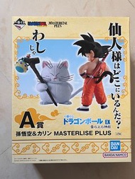 <龍珠>  七龍珠EX 雲上的神殿 一番賞 - (A賞)小悟空＆貓仙人 MASTERLISE