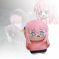 10CM Kawaii Cartoon Anime Bocchi the Rock Peripheral Cotton Plush Doll Pendant Keychain Stuffed Star
