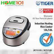 Tiger Induction Heating Rice Cooker 1.0L - 1.8L [JKT-S10S][JKT-S18S]