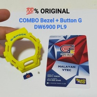 💯% ORIGINAL Casio G-Shock COMBO Bezel & Button DW6900 DW6900PL9 Pl9 Rossi 46
