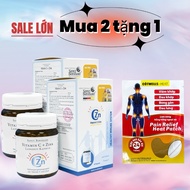 Vitamin C + Zink – Vitamin C and Zinc Supplement (Box of 60 tablets)