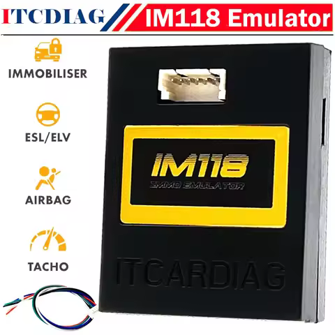 Universal IMMO Off Emulator IM118 (K-LINE / CANBUS CAR) Upgrad OF SQU OF68 OF80 V96 OF96 Seat Occupa