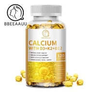 BBEEAAUU Vitamin Calcium + D3 + K2 + B12 (120แคปซูล) สนับสนุนมวลกระดูกและข้อต่อ และสมอง