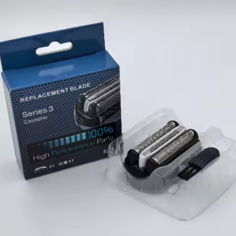 CKFAM-32B Replacement Head For Braun 3 Series 3000S 3010S 3020S 3030S 3040S Electric Shaver Foil & C