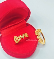 [VJ]Cop916 Ring "Diamond CZ" Anniversary Engagement Ring 999.9 Bangkok Gold Plated <C11/C12/C13/C14/