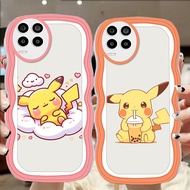 A-18 Pokemon TPU Casing for Realme C17 7i 8i 8 Pro 5G Transparent Case