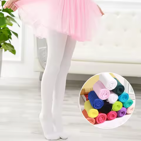 Spring/Autumn Candy Color Children Tights for Baby Girls Kids Cute Velvet Pantyhose Tights Stockings
