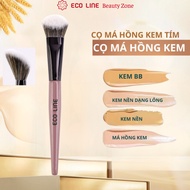 Cream blush brush beveled contour brush blush powder brush