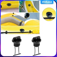 [Etekaxa] 4 Pieces Universal Dinghy Kayak Canoe Boat Hull Thread Drain Replacement Kayak Accessories