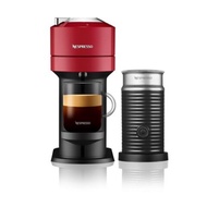 Vertuo Next Cherry Red with Aeroccino Bundle