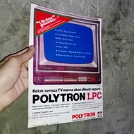 Iklan Jadul TV Polytron 80an