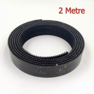 3M Dual Lock SJ3550CF type 250 กว้าง 1 นิ้ว ความยาว 1 เมตร เทป Dual Lock หลังกาวอะคริลิค สีดำ ฉลากใ