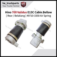 HINO 700 E13C VALIDUS ( REAR / BELAKANG ) CABIN AIR SPRING AIR BELLOW 49710-3350 JAPAN ORI PARTS