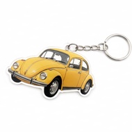 GANTUNGAN VW BEETLE VOLKSWAGEN AESTETHIC Keychain Exclusive Merchandise Acrylic Car Accessories