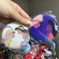 日本稀有迪士尼jasmine茉莉公主阿拉丁Aladdin genie燈神 美女與野獸 Disney日本東京迪士尼愛麗絲Alice Duffy 貝兒 Belle 長髮公主rapunzel美人魚Ariel